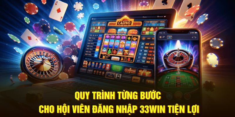 Quy trình từng bước cho hội viên đăng nhập 33Win tiện lợi